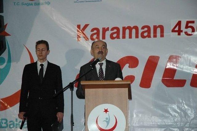 Sağlık Ve Ulaştırma Bakanları Karaman’da 3