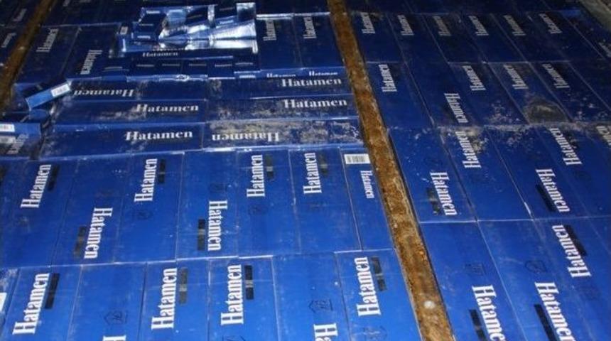 Bayburt&rsquo;ta 14 Bin 943 Paket Ka&ccedil;ak Sigara Ele Ge&ccedil;irildi