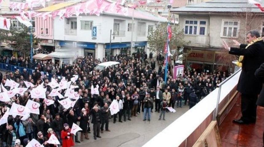 Mustafa Destici Bayburt'da