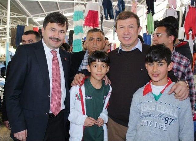 Çiğli de Adnan Yılmaz a Kral Tanju Desteği 2