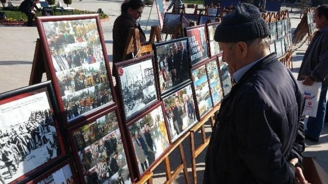Tekirdağ&rsquo; Da A&ccedil;ılan 18 Mart &Ccedil;anakkale Şehitleri Fotoğraf Sergisini Binlerce Vatandaş Ziyaret Etti