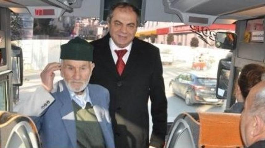 Tekirdağ Belediye Başkanı Dalgı&ccedil;, Tekirdağlıları &Ccedil;anakkale'ye Uğurladı