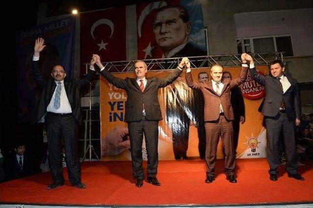 Recep Altepe ye İlçelerde Büyük İlgi 1