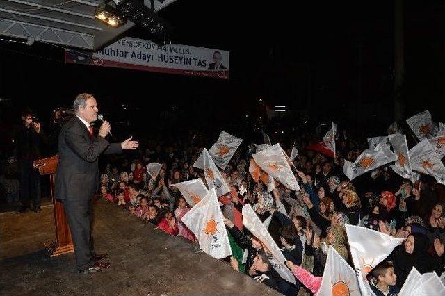 Recep Altepe ye İlçelerde Büyük İlgi 3