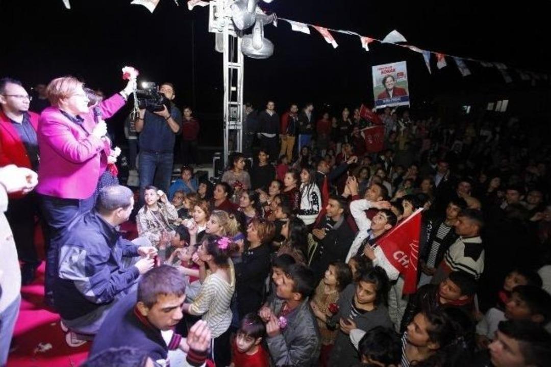 Chp'li Pektaş'a "roman Havalı" Karşılama