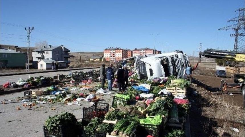 İmranlı&rsquo;da Trafik Kazası: 1 Yaralı