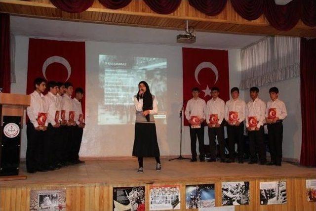 18 Mart &Ccedil;anakkale Şehitleri T&ouml;renlerle Anıldı 3