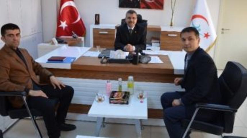 &Ccedil;evre Sağlığı Teknisyenleri Ve Teknikerleri Derneği&rsquo;nden Dr. Fidan&rsquo;a Ziyaret