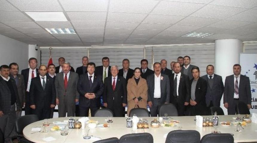 Chp, T&uuml;msiad&rsquo;ı Ziyaret Etti