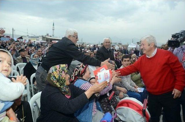 Akaydın, Kepez-santral&rsquo;de Vatandaşlarla Bir Araya Geldi 1