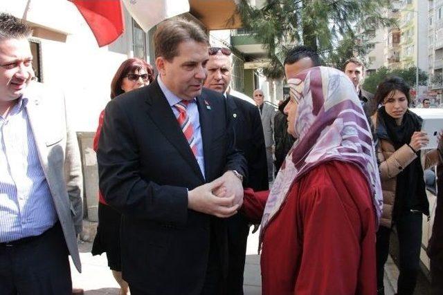 Başkan Tartan a Sevgi Seli 1