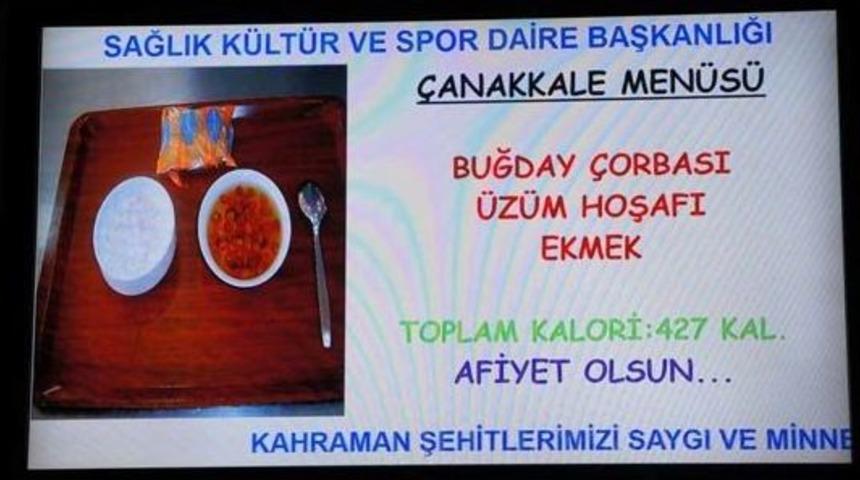 Hacettepe'de &lsquo;&ccedil;anakkale Men&uuml;s&uuml;&rsquo;