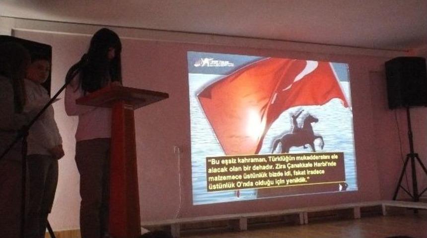 Saltukova&rsquo;da, &Ccedil;anakkale Şehitleri Anıldı