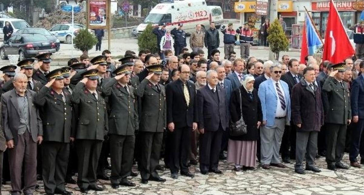 Mudurnu&rsquo;da &Ccedil;anakkale Şehitleri Anıldı