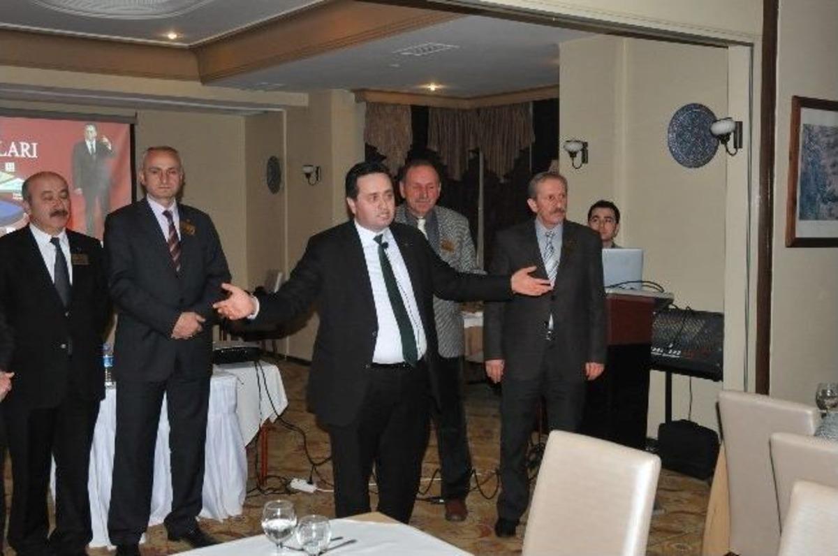 Mhp'li Başkan Adayı Okan Yanmaz M&uuml;teahhit, Taşeron Ve İş&ccedil;ilerle Bir Araya Geldi