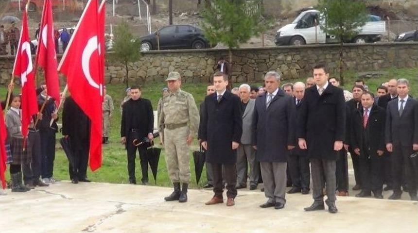 Kulp&rsquo;ta 18 Mart Şehitleri Anma G&uuml;n&uuml; Ve &Ccedil;anakkale Deniz Zaferi T&ouml;reni