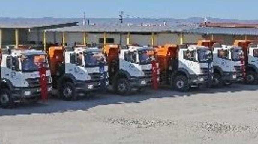 B&uuml;y&uuml;kşehir Belediyesi&rsquo;ne 13 Yeni İş Makinesi Ve Ara&ccedil;