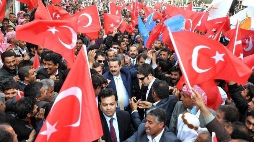 Bakan &Ccedil;elik, Ak&ccedil;akale'de Se&ccedil;im B&uuml;rosu A&ccedil;tı