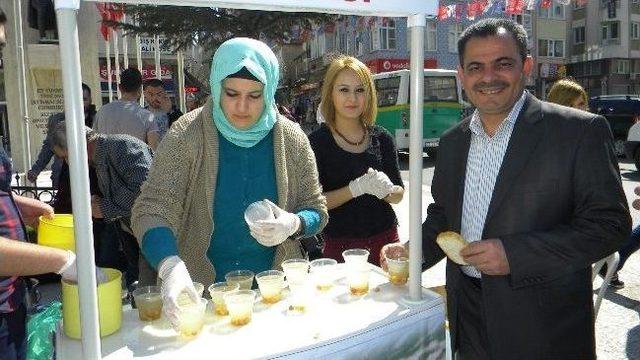 Uzunköprü'de 'çanakkale Şehitlerinin Menüsü' Dağıtıldı