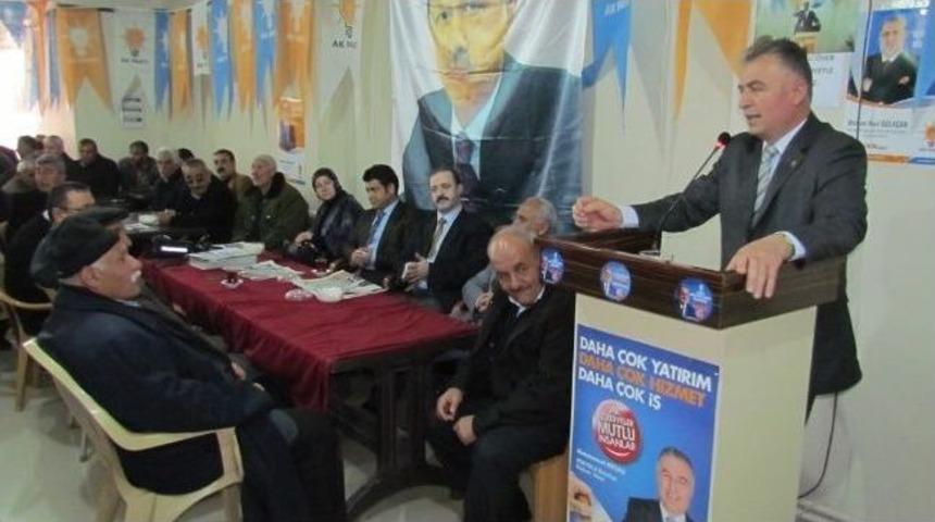 Ak Partili &Ouml;zg&ouml;k&ccedil;e'nin Se&ccedil;im &Ccedil;alışmalarına Aralıksız Devam Ediyor