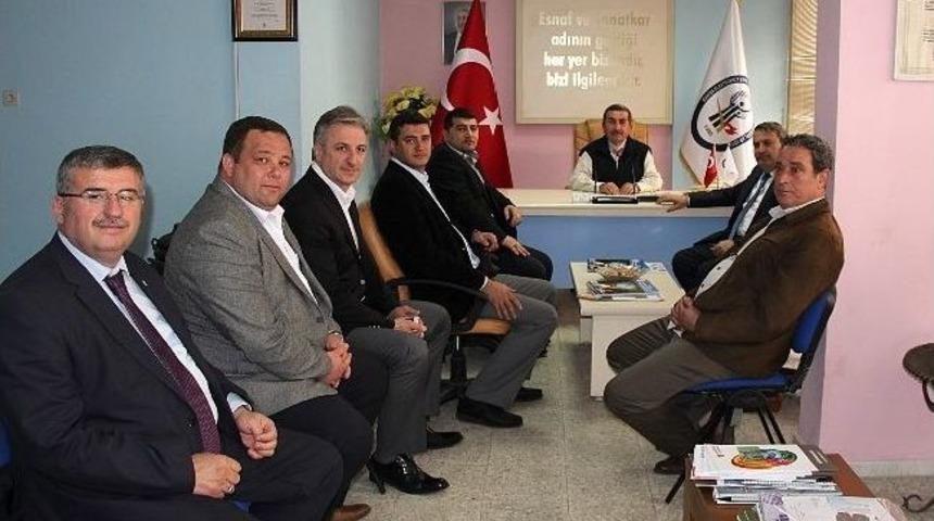 &Ccedil;er&ccedil;i'den Oda Başkanlarına Ziyaret