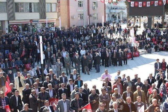 Demokrat Parti Genel Başkanı Uysal Alaşehir’de