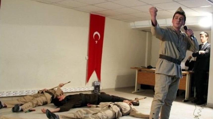 18 Mart Şehitleri Anma G&uuml;n&uuml; Ve &Ccedil;anakkale Deniz Zaferi&rsquo;nin 99.yıl D&ouml;n&uuml;m&uuml;