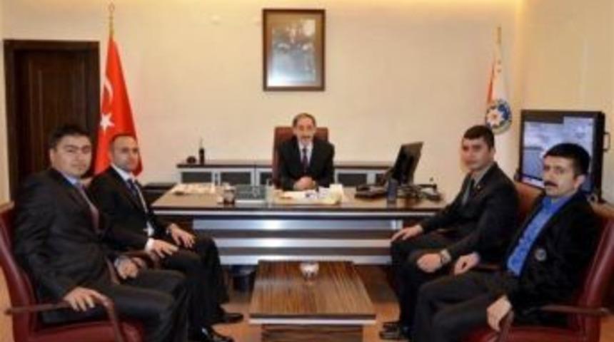 Gen&ccedil; Memur-sen&rsquo;den İl Emniyet M&uuml;d&uuml;r&uuml; Kalayoğlu&rsquo;na Ziyaret