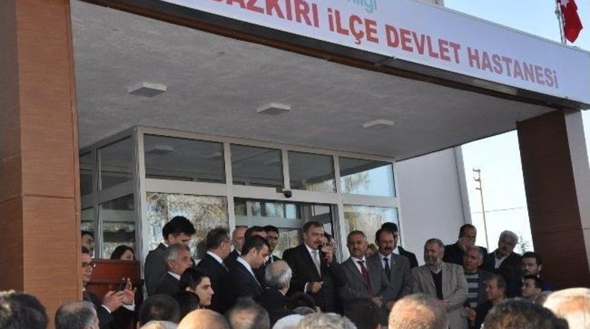 Bakan Eroğlu Dazkırı'da Devlet Hastanesi A&ccedil;ılış T&ouml;renine Katıldı