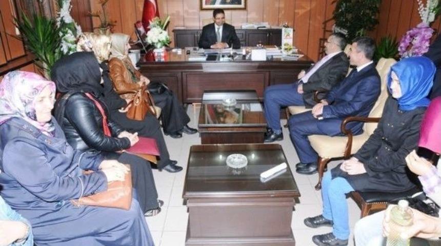 Edremit Anadolu İhl'den &Ccedil;elik'e Ziyaret