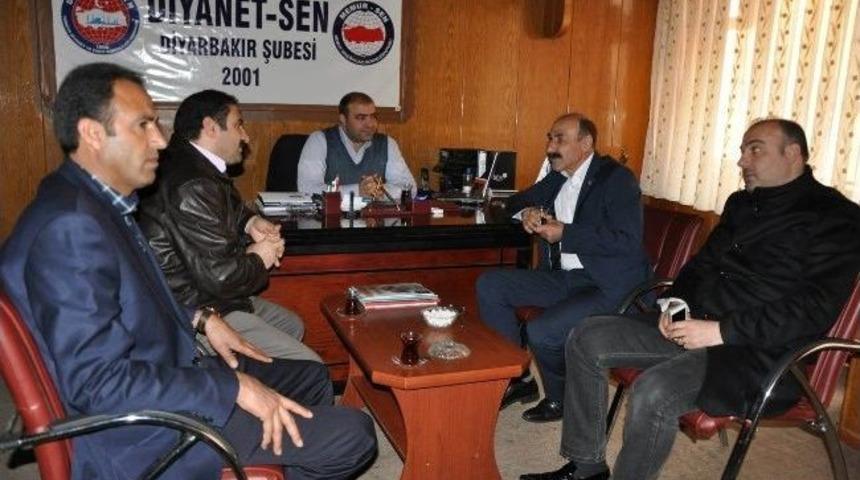 Seydaoğlu'ndan Diyanet-sen'e Ziyaret