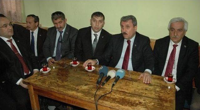 Destici: &rdquo;suikast Varsa Başbakan Yardımcısı İşler Kimler Olduğunu A&ccedil;ıklamalı&rdquo; 1