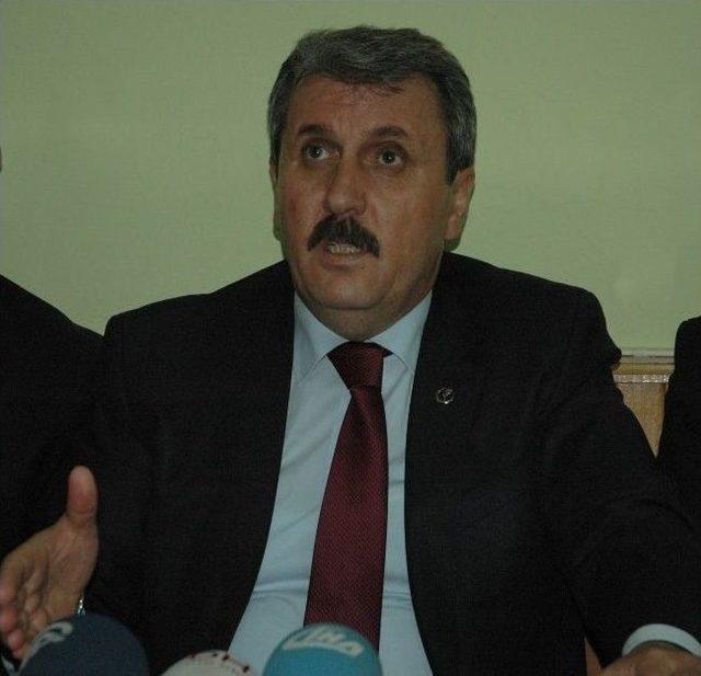 Destici: &rdquo;suikast Varsa Başbakan Yardımcısı İşler Kimler Olduğunu A&ccedil;ıklamalı&rdquo; 2