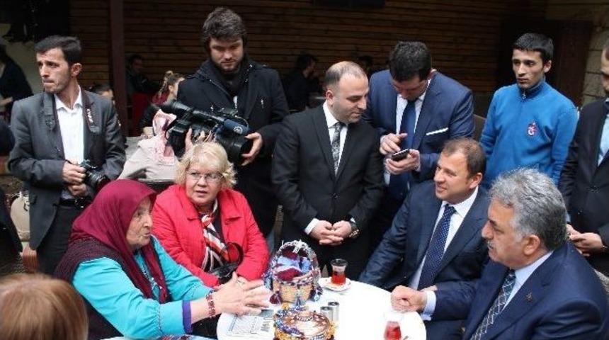G&uuml;mr&uuml;k Ve Ticaret Bakanı Hayati Yazıcı Trabzon&rsquo;da