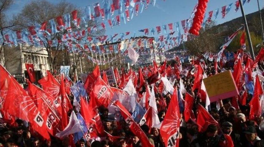 Chp Lideri Kılı&ccedil;daroğlu&rsquo;nun Afyonkarahisar Mitingi