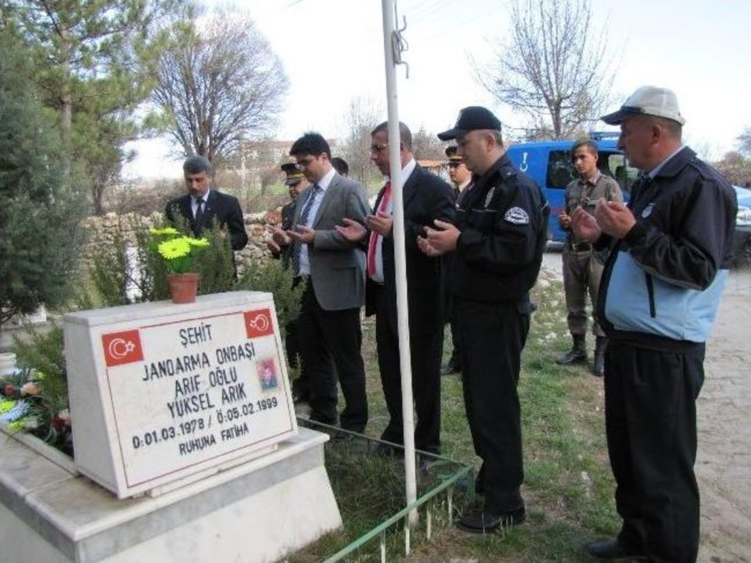 Hisarcık&rsquo;ta Şehit Mezarlarına Ve Ailelerine Ziyaret