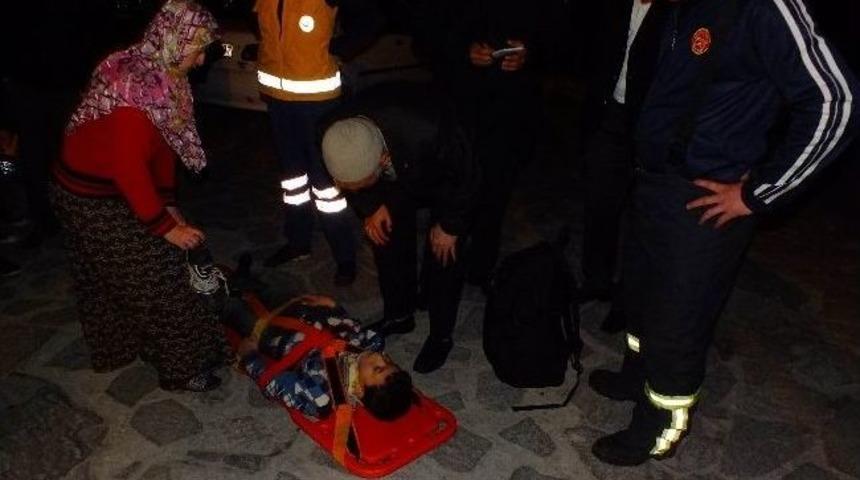 K&ouml;pekten Ka&ccedil;arken U&ccedil;uruma Yuvarlandı