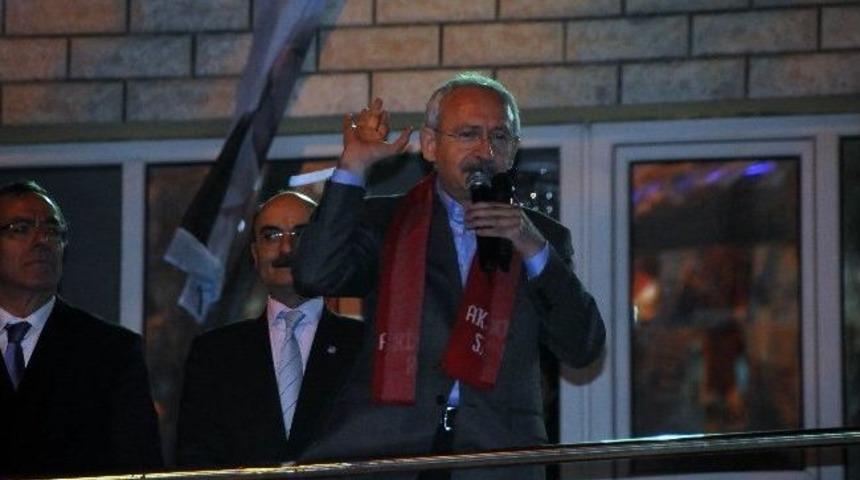 Chp Lideri Kılı&ccedil;daroğlu, Akşehir&rsquo;de