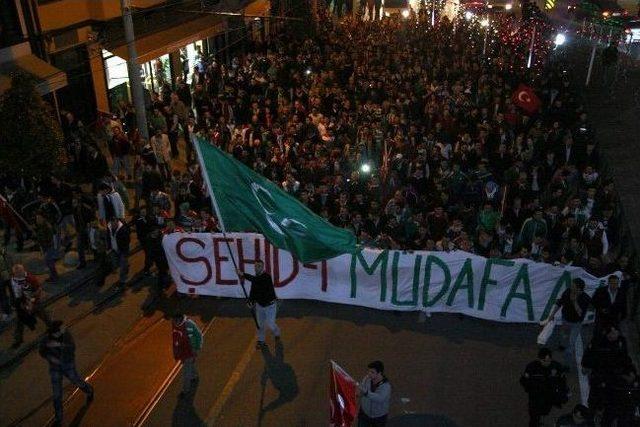 Bursasporlu Taraftarlar Çanakkale Şehitleri İçin Yürüdü 3