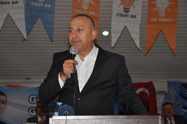 Ab Bakanı Çavuşoğlu’nun Antalya Ziyareti