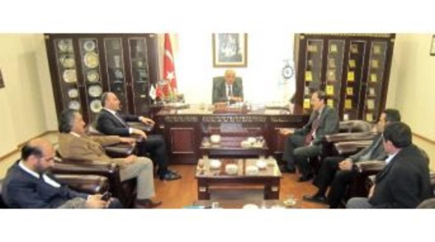 Orhan Bulutlar&rsquo;dan, Başkan Y&uuml;celik&rsquo;e Ziyaret