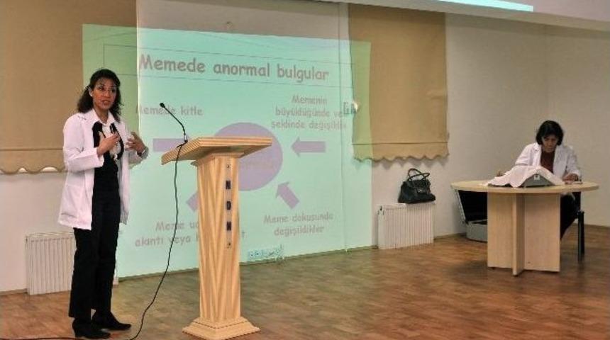 T&uuml;rk&ouml;z&uuml; Sakinleri Kansere Karşı Bilin&ccedil;lenecek