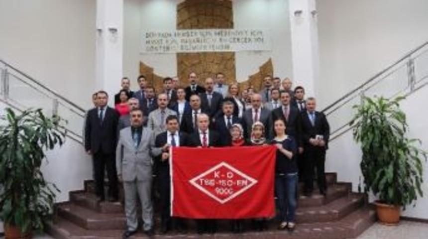 İü Personal Dairesi Başkanlığı, Tse Yönetim Sertifkası Aldı