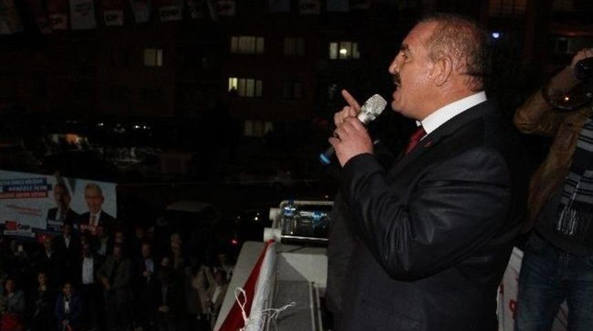 Chp Adayı Vural, Kuşpınar Mahallesi Mitinginde Vatandaşlarla Buluştu