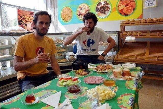 Fransız Bisiklet&ccedil;iler Trabzona Geldi 2