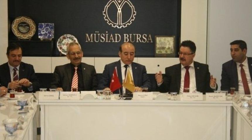 Bbp Adayları M&uuml;siad&rsquo;a Konuk Oldu