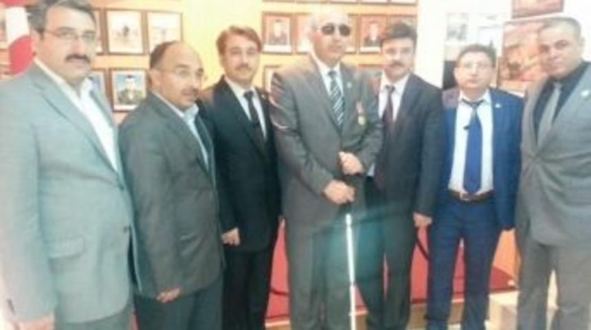 Eğitim-bir-sen&rsquo;den Şehit Ve Gazi Aileleri Yardımlaşma Derneğine Ziyaret