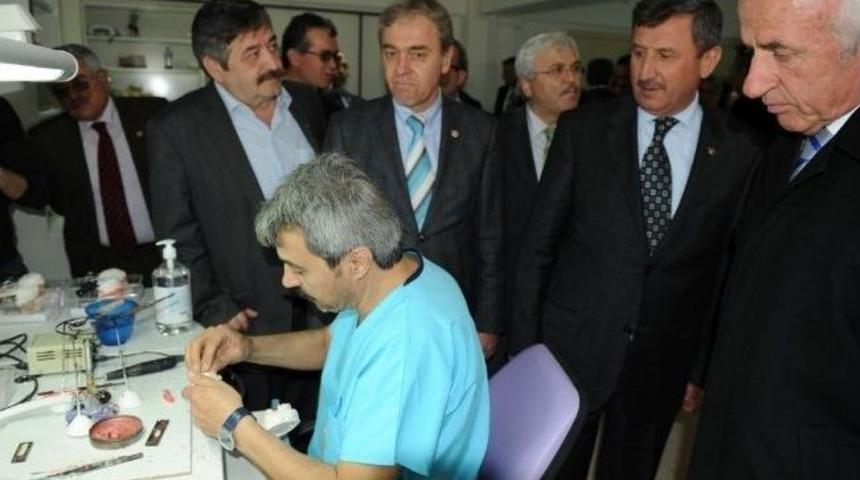 Ağız Ve Diş Sağlığı Merkezi Protez Laboratuvarı Hizmete A&ccedil;ıldı