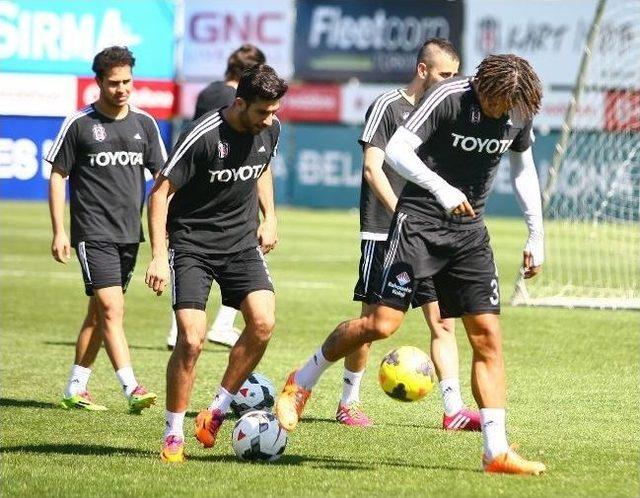 Beşiktaş, Akhisar Belediyespor Ma&ccedil;ının Hazırlıklarını S&uuml;rd&uuml;r&uuml;yor 2