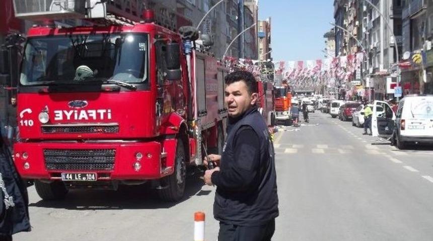 Baca Yangını Korkuttu